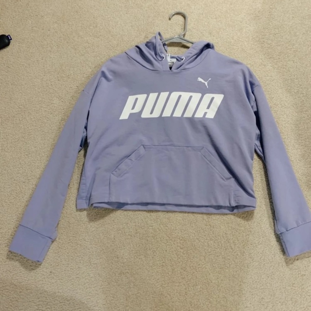 Puma cropped sweatshirt